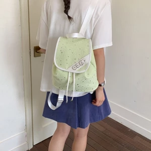Original Fresh Girl Ba lô mùa hè Mùa hè Dopamine Niche Phong cách phương Tây Ba lô đi chơi Hyuna