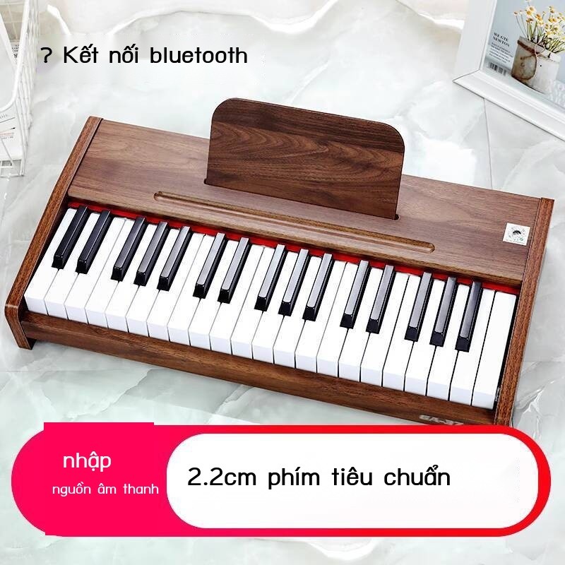 [SALE] Bàn phím điện tử gỗ, đàn piano nhỏ 37 phím, dành mới bắt đầu, di ...