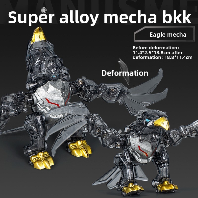 Mô hình robot hợp kim biến hình khỉ với bộ tự làm cho trẻ em và người sưu tập robot Teen