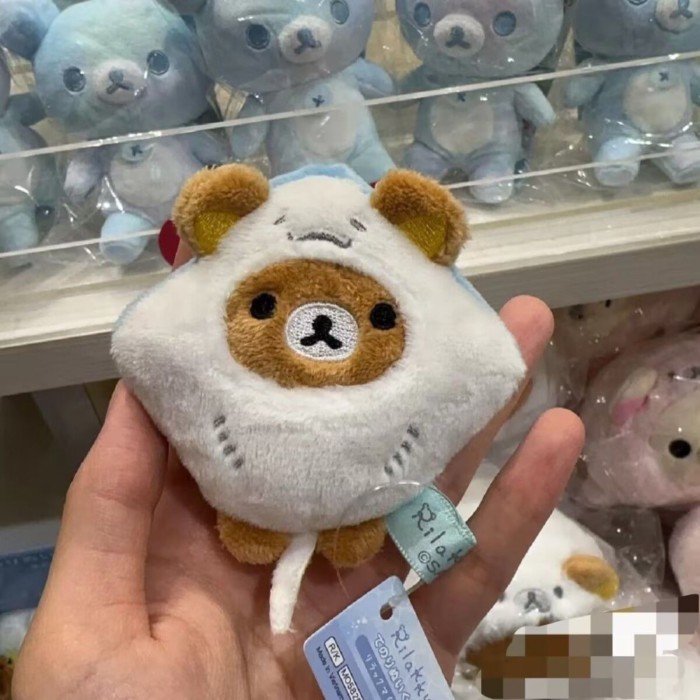 Nhật Bản Rilakkuma Mặt Dây Dương Series Anh Trai Gấu Gấu Em Gái Gấu Anh Bạch Tuộc Quỷ Cá Gấu N