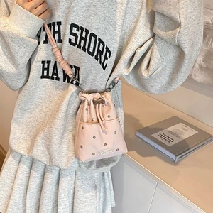 Korean Summer Walking Mobile Phone Bag, Cute Niche Mini Crossbody Bag, Simple And Portable Oxfor