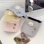 Cute Bunny Striped Empty Top Sun Hat For Women Summer Anti-UV Sun Hat Outdoor Breathable Sun Hat