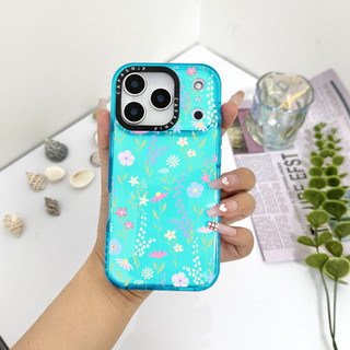 Ốp Màu Hoa Tươi Sáng Mùa Hè Màn Hình Tương Thích Cho IPhone11 12 13 14 15 16 17 Pro Max 12Mini Cover X XR XSMax Silicone Mềm Trong Suốt Cản SE 2022 6 7 8Plus Vỏ Chống Sốc