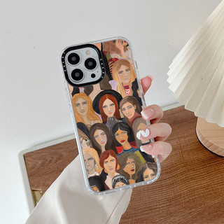 Ốp Lưng Tuần Lễ Thời Trang Trái Tim Evangelista Tương Thích Cho IPhone 11 14 15 16 Pro Max 12 13 Mini Cover X XR XS Max Silicone Mềm Trong Suốt SE 2022 6 7 8 Plus Vỏ Chống Sốc