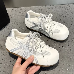 New Summer Korean Style Round-toe Comfortable And Versatile Casual Sports Shoes For Women