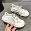New Summer Korean Style Round-toe Comfortable And Versatile Casual Sports Shoes For Women