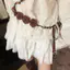 Thắt lưng da Pu phong cách Boho có khóa kim loại và các chi tiết thêu thời trang