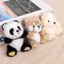Legend Bear Mini Animal Sang Trọng Đồ Chơi Móc Khóa Có Bông Trang Trí Cho Túi Xách