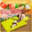 Nhựa linh hoạt Tiện lợi Dễ dàng chống trượt Thớt gấp Thảm xanh