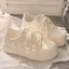 Giày lưới thoáng khí Nhật Bản mặc ngoài, giày thể thao thông thường, giày trắng đa năng và thời