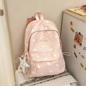 Small Fresh Polka Dot Star Schoolbags, Cute And Good-looking Backpacks, Lightweight Backpacks Fo