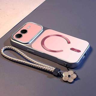 Ốp Lưng Cho infinix Smart 10 Plus Matte Cửa Sổ Lớn Nhiều Màu Sắc Ốp Lưng Điện Thoại Mỹ Kim Loại Mạnh Từ Tính Thiết Kế Miễn Phí Tinh Tế Treo Dây