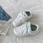 Versatile Mesh Breathable White Shoes Women's Thick-soled Sneakers Sports Casual Bread Shoes