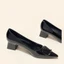 Professional Soft Leather Nude Pink Pointed Toe High Heels Single Shoes Shallow Mouth Commuti