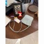 New Original Sparkling Diamond Denim Small Square Bags Niche Flip Shoulder Small Bags Versatile