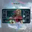 Playmat Aerith - MTG Magic The Gathering x Final Fantasy Anime Battle Card Stitched Edges Mousepad