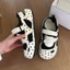 High-looking Polka Dot Sports Sandals For Women, New Summer Women's Shoes, Breathable Hollow Fla