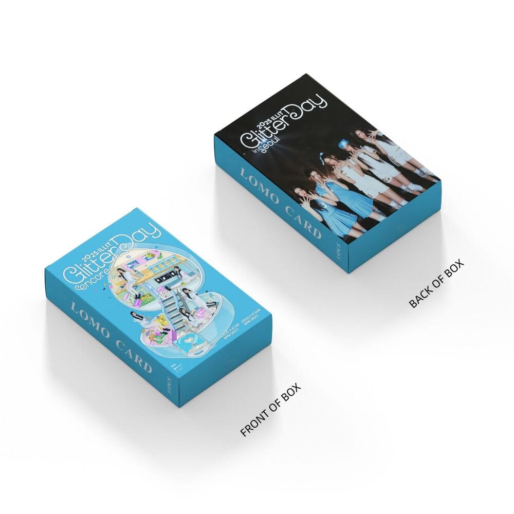LINXX 55 CHIẾC ILLIT 2025 Long Lanh Ngày Fan Họp Lomo Thẻ Bộ Sưu Tập Ba Chiều K-Pop Nhóm Cô Gái Hàng Hóa Quà Tặng