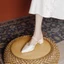 New Chinese Style Baotou Sandals Summer Slippers Pointed Toe Two-wear With Cheongsam Half Slippe