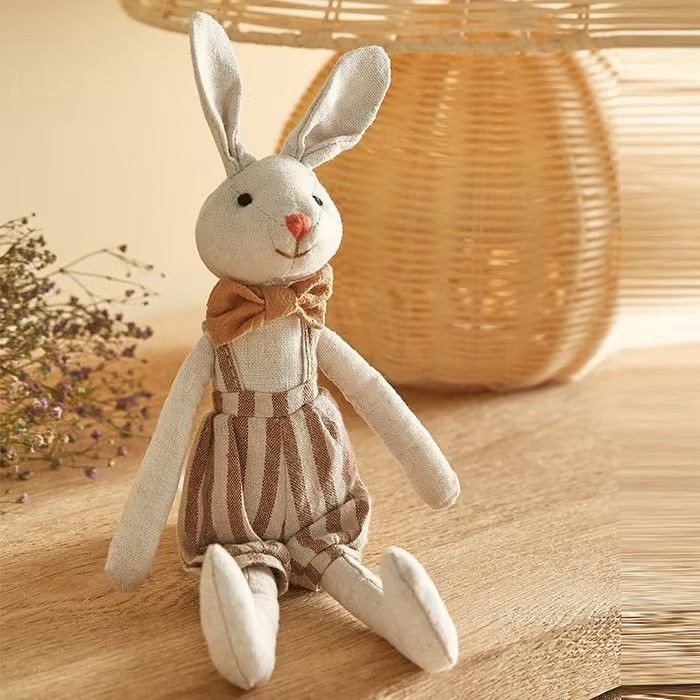 Cute Rabbit Dolls, Fabric Animals, Good-looking Dolls, Children's Baby ...