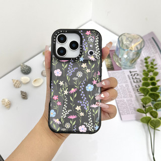 Ốp Màu Hoa Tươi Sáng Mùa Hè Màn Hình Tương Thích Cho IPhone11 12 13 14 15 16 17 Pro Max 12Mini Cover X XR XSMax Silicone Mềm Trong Suốt Cản SE 2022 6 7 8Plus Vỏ Chống Sốc