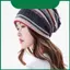Earmuff Sọc Beanie Với Hoạt Động Che Cổ Có Thể Điều Chỉnh Cho Ngoài Trời