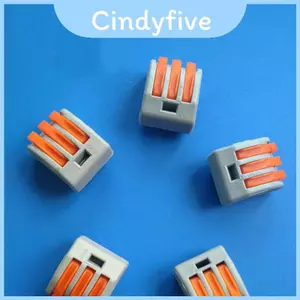 Thiết Kế Cổ Điển 3 Chiều Có Thể Tái Sử Dụng Lò Xo Đòn Bẩy Khối Thiết Bị Đầu Cuối Cáp Điện Dây Kết Nối Cho Mọi Nhu Cầu