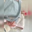 Versatile Shoulder Floral Canvas New School Bag New Backpack Fresh And Cute Girl Commuter Backpa
