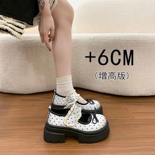 Round-toe Japanese Sweet Mary Jane Shoes For Women With Skirts Jk Single Shoes Spring Thick S