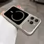 Ốp Lưng Cho iPhone 15 Pro Max 15 Plus Mạ Điện Trong Suốt Lớn Màu Cửa Sổ Nền Điện Thoại Thẩm Mỹ Silicon TPU Tối Giản Mềm ốp Lưng