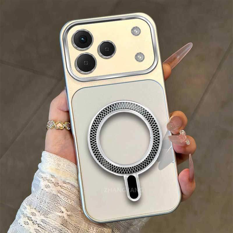 Ốp Lưng Cho Tecno Spark 50 Ốp Điện Thoại TPU Mờ Cao Cấp Mới Màu Sắc Thẩm Mỹ Và Bề Mặt Sáng Thiết Kế Vòng Hút Từ Tính