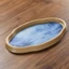 Khay Thủy Tinh Hoa Begonia Khay Trà Retro Bộ Trà Melamine Hộ Gia Đình Nhỏ Đơn Giản Phòng Trà Trái Cây Ăn Nhẹ Bảo Quản [Bồi Thường Gói Thiệt Hại]