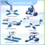 Đồ chơi xây dựng bằng nhựa 6in1 chạy bằng năng lượng mặt trời Diy dành cho trẻ em chơi giáo dục