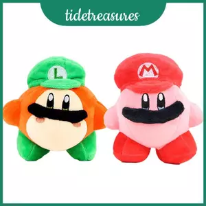 Đồ chơi sang trọng Kirby Waddle Dee có mũ Mario Luigi dành cho trẻ em sáng tạo