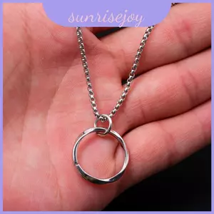 Vòng Cổ Không Gian Lấy Cảm Hứng Từ Mặt Dây Đồng Thiết Kế Tối Giản Trang Sức Thời Trang Trang Trang Phục Thường Ngày