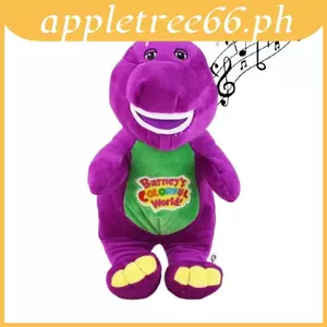 Barney Purple Hát Khủng Long Sang Trọng Đồ Chơi Mềm Mại Và Cuddly Ultrasoft Ngắn Sang Trọng