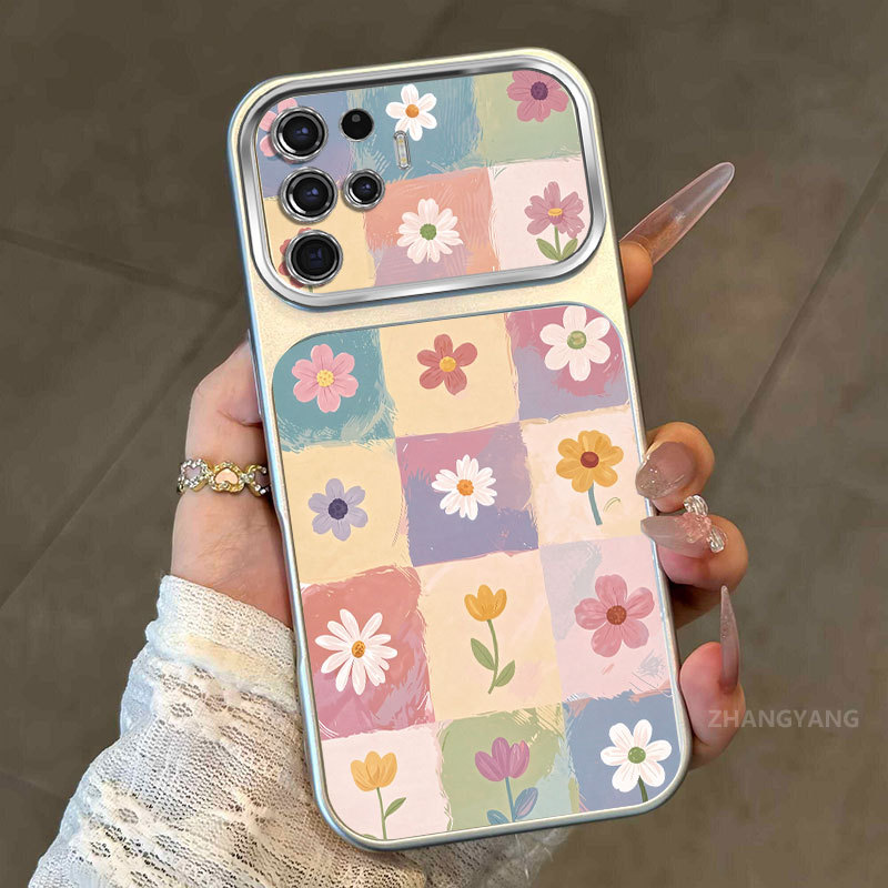 Ốp Lưng Cho OPPO A94 4G Reno 5F Silicon Cao Cấp mờ Cửa Sổ Lớn Vỏ Điện Thoại Thẩm Mỹ Toàn Màn Hình Họa Tiết Dễ Thương Thiết Kế Mới