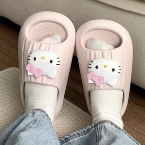 New Style Slippers For Women That Can Be Worn Outside In Summer, Cute KT Cat Fashionable Soft-sol
