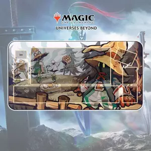 Playmat Vivi - MTG Magic The Gathering x Final Fantasy Anime Battle Card Khâu Edge Mousepad