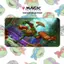 Playmat Mickey - MTG Magic The Gathering x TMNT Teenage Mutant Ninja Turtles Anime Battle Card Stitched Edges 350x600x2mm
