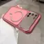 Ốp Lưng Cho OPPO A52 A92 Mạ Điện Trong Suốt Lớn Màu Cửa Sổ Nền Điện Thoại Thẩm Mỹ Silicon TPU Tối Giản Mềm Mại