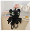 Túi đeo vai kép hoạt hình Jack Plush Skellington cho trẻ em thoáng khí có thiết kế