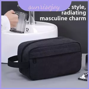 Túi đựng mỹ phẩm vải Unisex có vải rửa nước để du lịch hàng ngày và