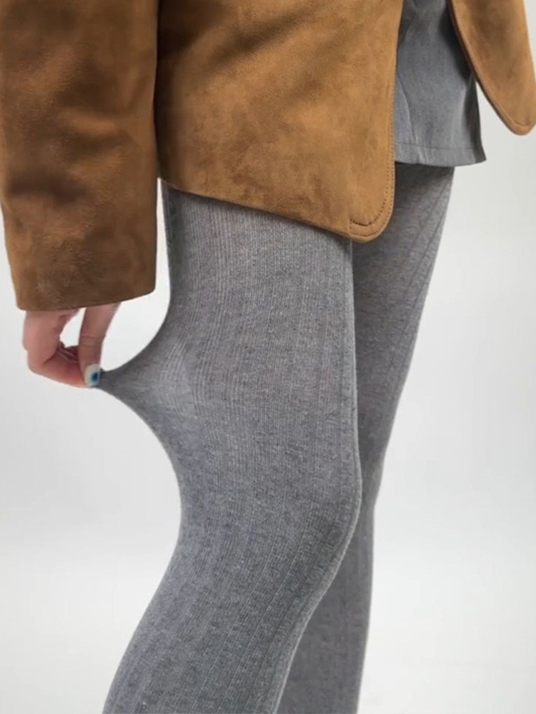 Quần Legging Miu Series - Chất Liệu Mỏng Hơi Trong Suốt, Sọc Rộng, Phong Cách Thời Trang Hiện Đại