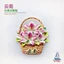Giỏ hoa Vân Nam Nhãn dán từ tính hoa hồng