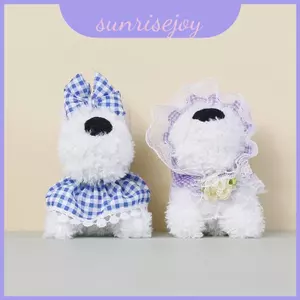 Đồ chơi chó sang trọng thủ công ngắn có sợi Polyester cho trẻ em và người sưu tập