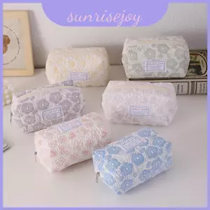 Hộp đựng bút chì dung tích lớn phong cách Hàn Quốc dành cho học sinh có chất liệu Polyester và chức năng sắp xếp