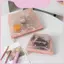 Trang điểm nữ tính Clear Organizer với thiết kế lưới để sử dụng hàng ngày và du lịch