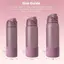 Cốc Owala Tay Silicon 24oz 32oz 40oz Bảo Vệ Giữ Nhiệt Có Đế Chống Mài Mòn Cho Du Lịch Và Làm Việc