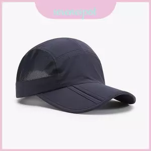 Mũ chống nắng có thể điều chỉnh Unisex với tấm che cong và vải Polyester thoáng khí cho các hoạt động ngoài trời